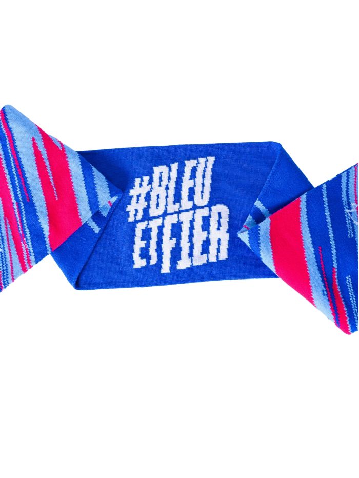 Echarpe Supporter Bleu et Fier