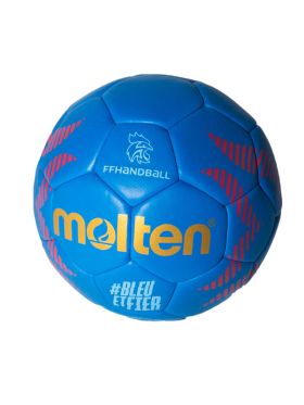 Ballon Molten HA1800 Bleu FFHB Taille 1 et 2