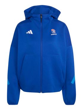 Sweat à Capuche FEMME Adidas TRAVEL BLEU