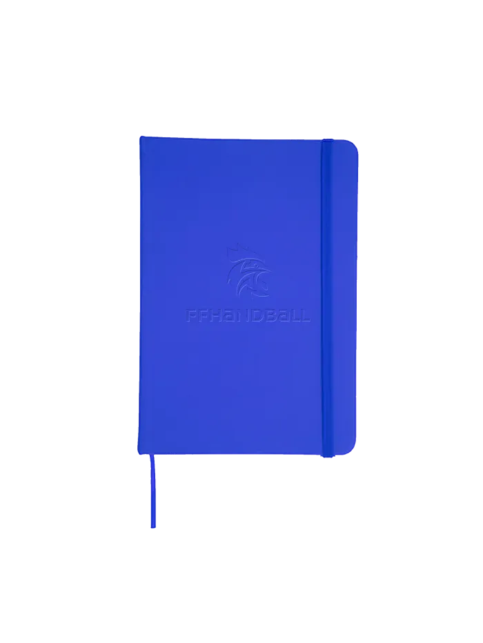 Carnet A5 logo bleu