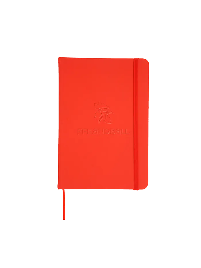 Carnet A5 logo rouge