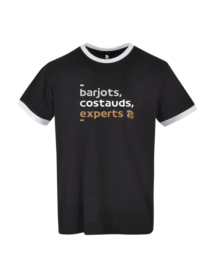 T-shirt Barjots, Costauds, Experts